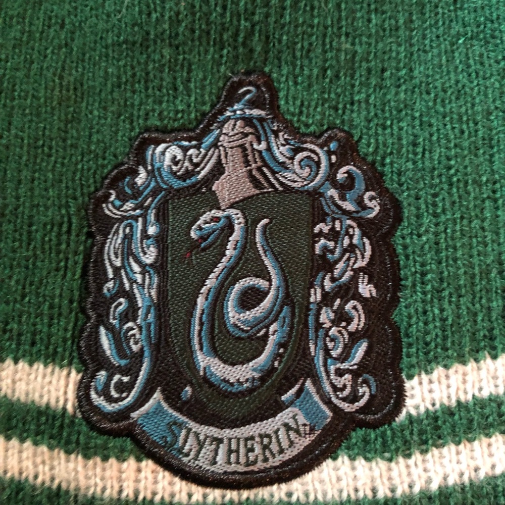 Unisex Slytherin green winter hat